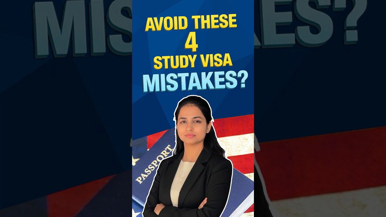 Study Visa Rejection? 4 BIG Mistakes Students Make | Canada, UK, Australia, USA 