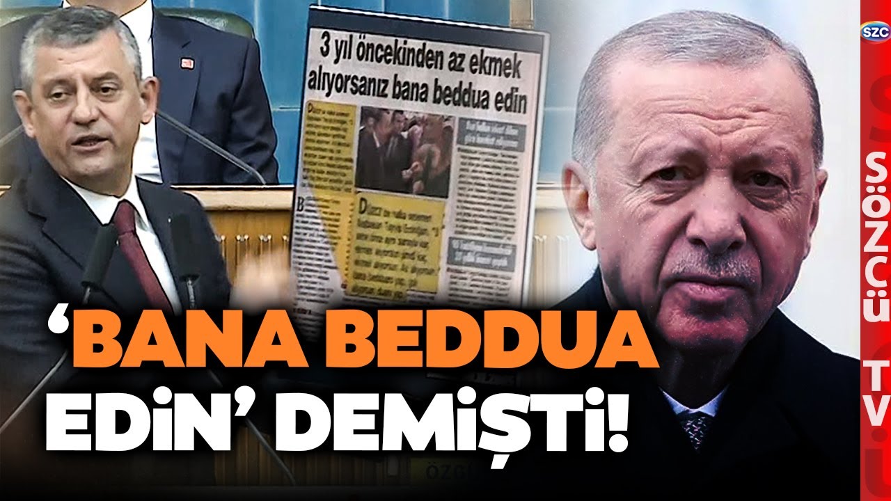 Özgür Özel Erdoğan'ın Arşivini Açtı! Demediğini Bırakmadı! Salonda Alkışlar Havada Uçuştu