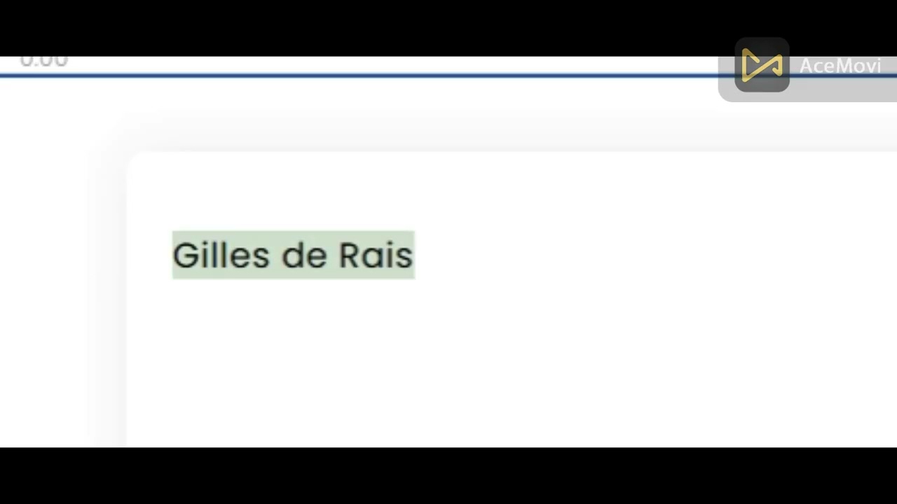 How to pronounce Gilles de Rais