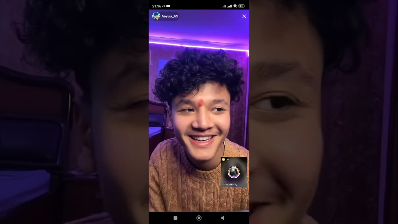 yaklai live ma ayush kàsto sad 😭😭