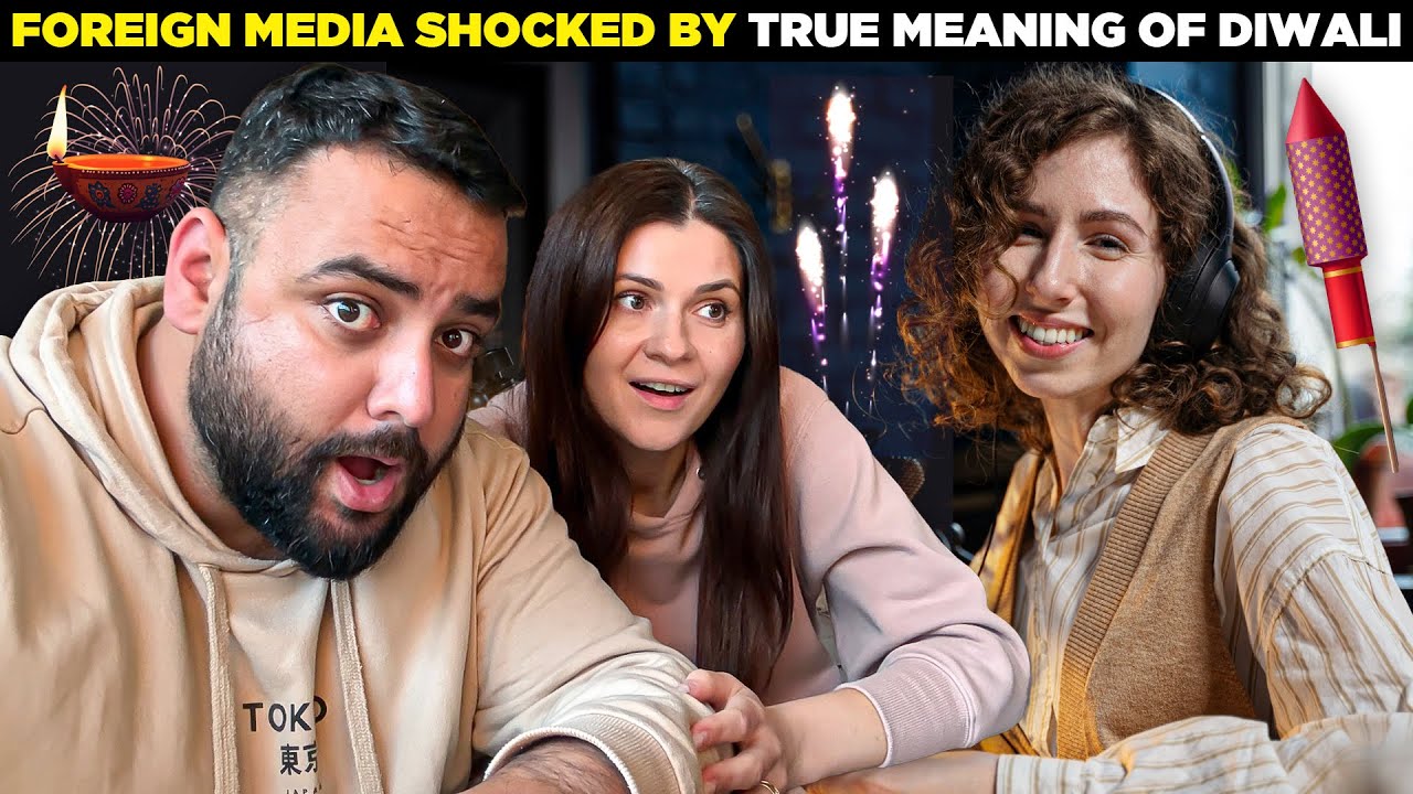 Interview About Diwali with Foreign Media