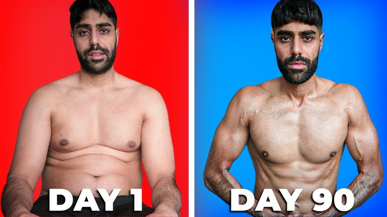 90 DAY BODY TRANSFORMATION - FAT TO FIT