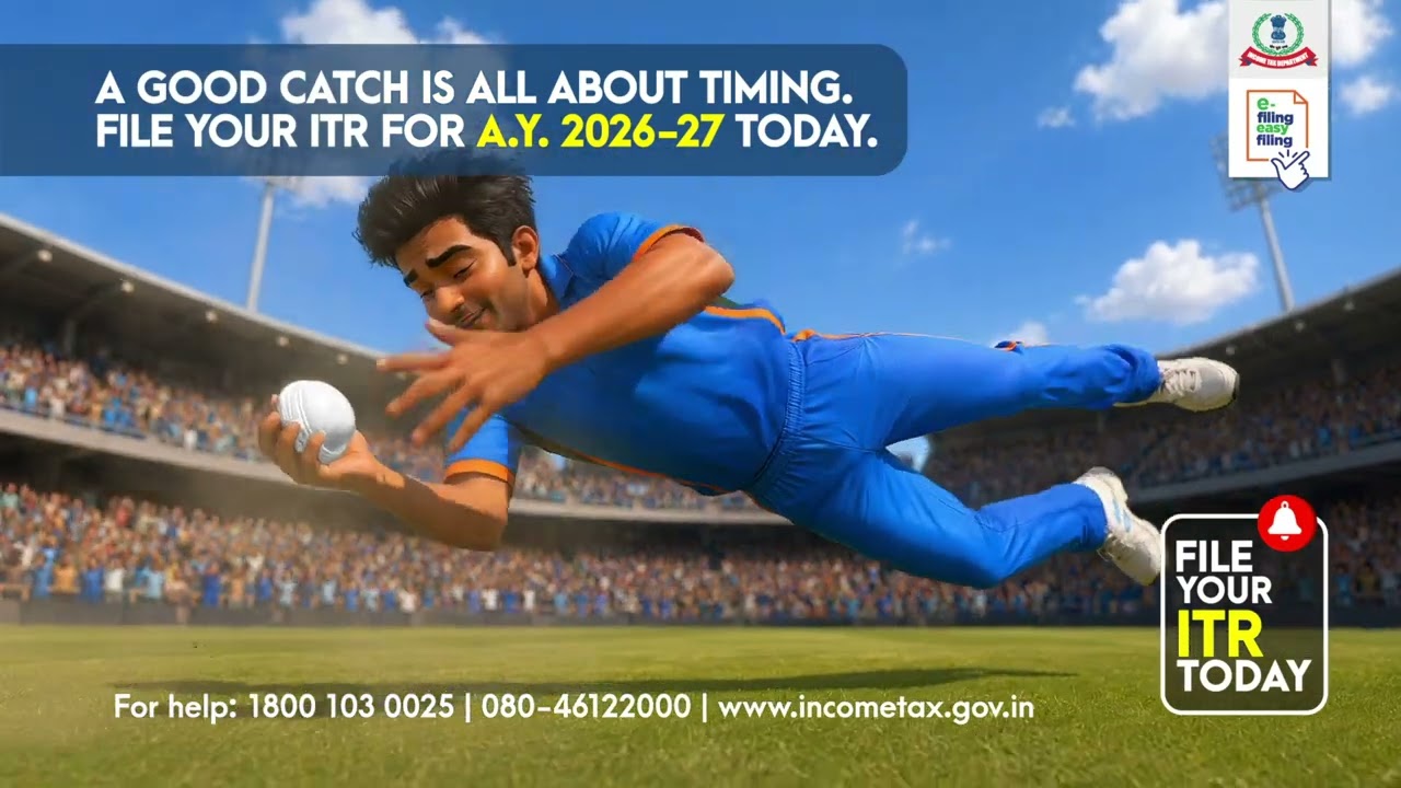 File your ITR before the final over.