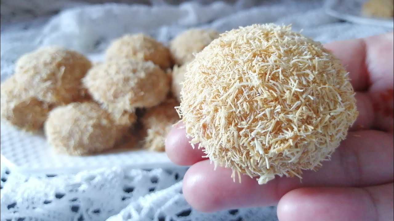 Ghriba marocain au kunafa très facile et rapide a faire/Cuisine Marocaine