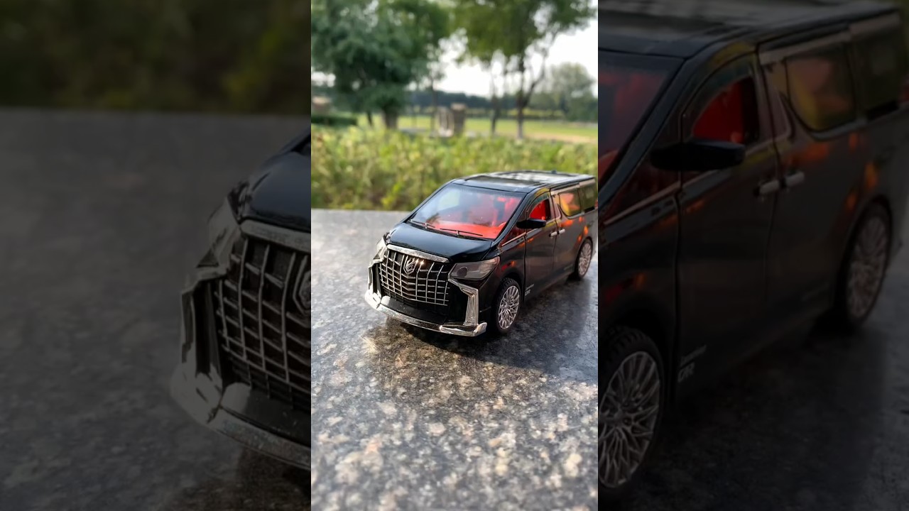 Toyota Alphard Vehicle Diecast Car Model Open Doors Car