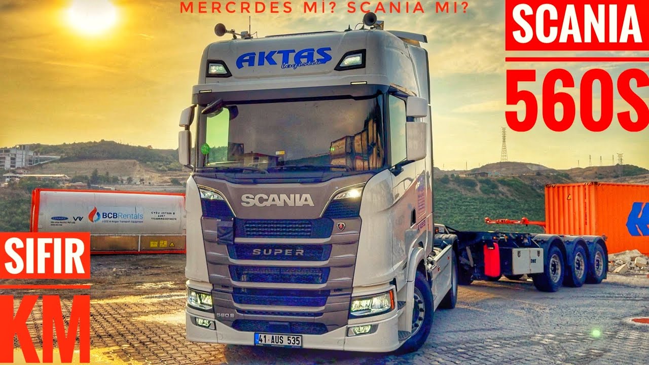 YENİ TABLET EKRANLI SCANIA 560S SÜRDÜM |EZELİ RAKİP MERCEDES İLE KIYASLADIK! | DETAYLI İNCELEME