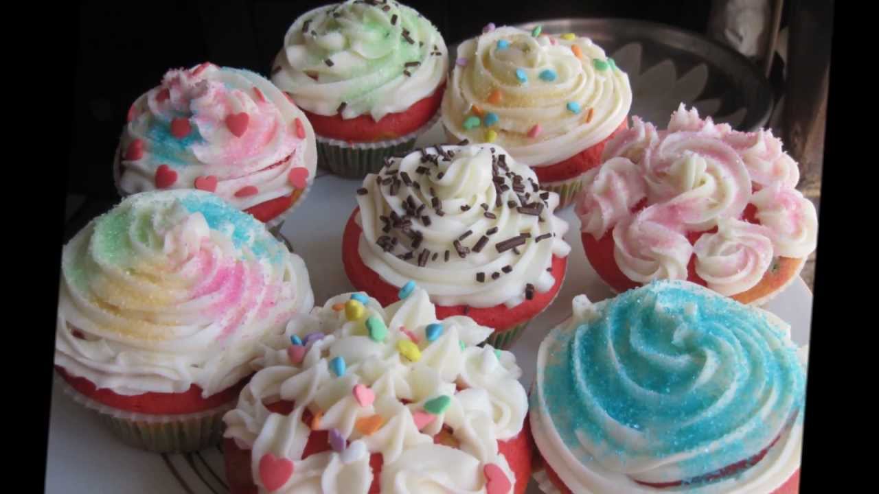 Rainbow Cupcakes