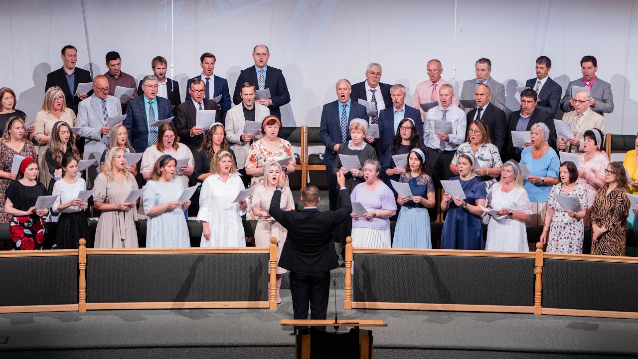 Пение «Боже мой, Ты знаешь все печали» - Хор Глория