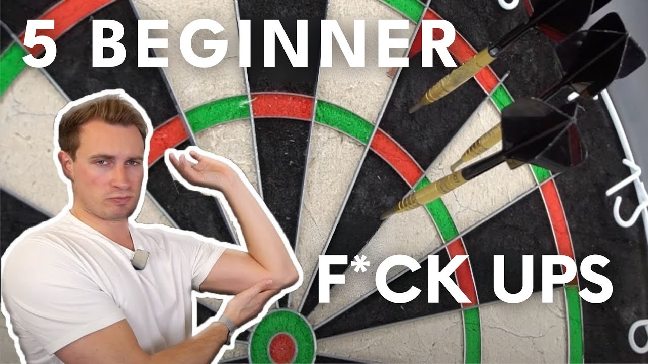 5x Fehler von Darts Anfängern! | Dart Tipps zur Wurftechnik
