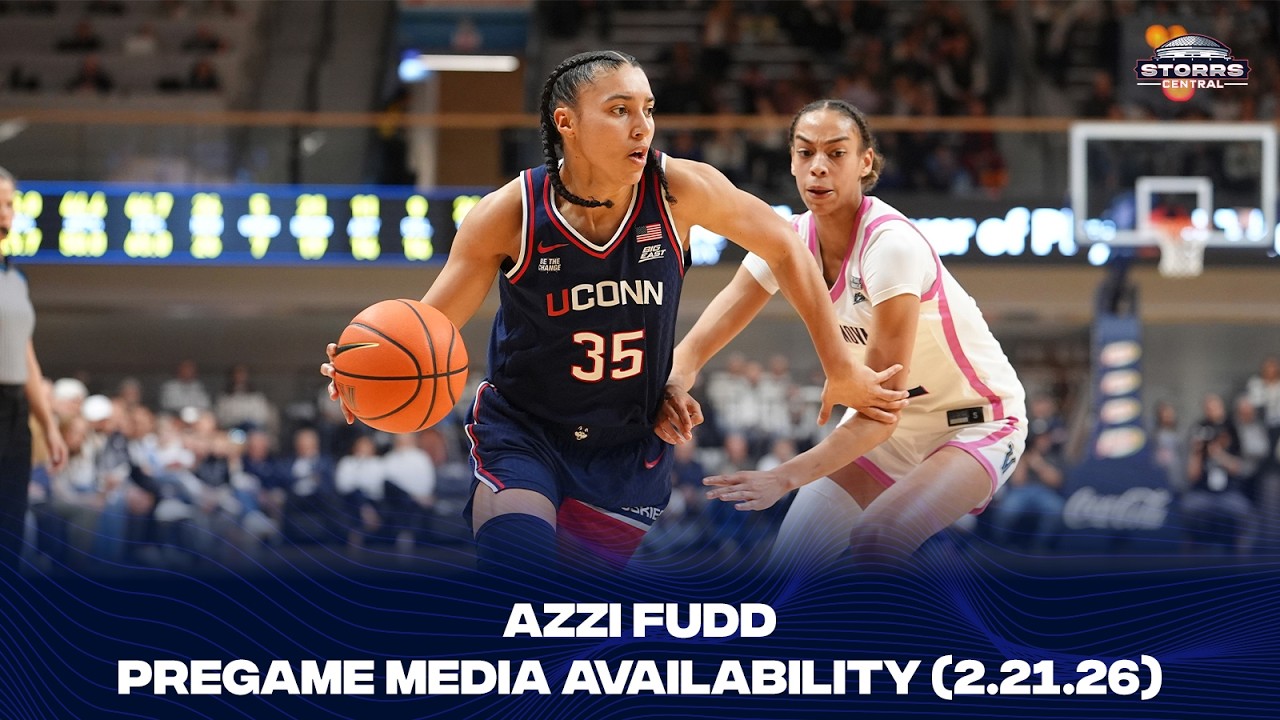 Azzi Fudd Pregame Media Availability - 2.21.26 (UConn Senior Day/Providence)