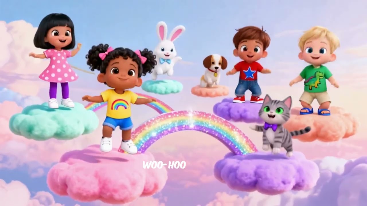 Bright, colorful, and playful — Jump, Clap & Dance! The Ultimate Toddler Song Party