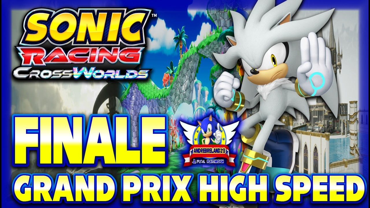 Sonic Racing: CrossWorlds PS5 (1080p60fps) - Grand Prix FINALE with Silver