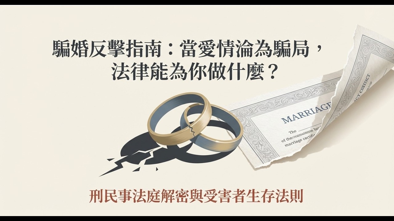 被愛情騙子騙婚，能不能告他詐欺罪？