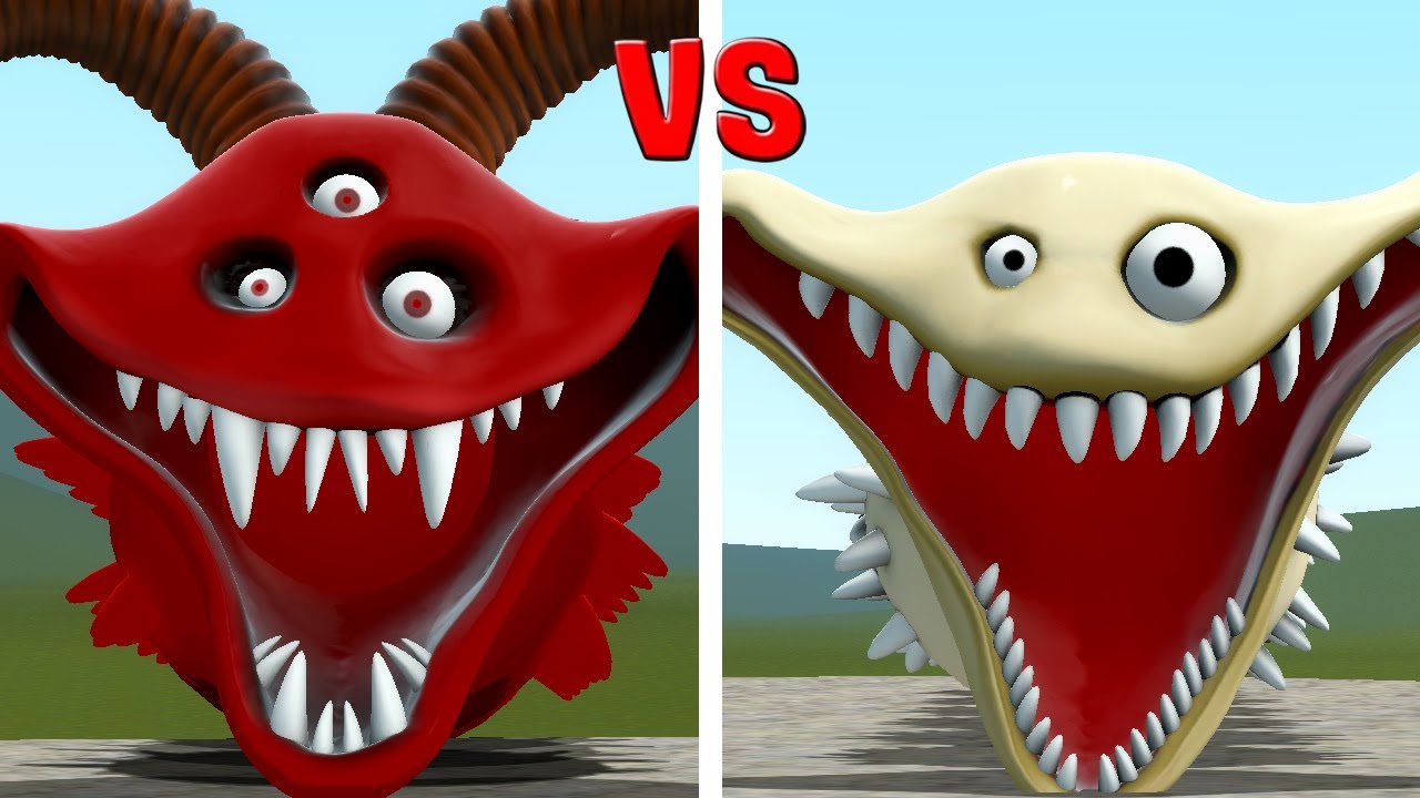 NEW ROBLOX HUNGRY WORM PHASE 4 VS HUNGRY SNAKE PHASE 2 In Garry's Mod!