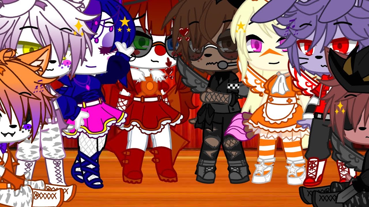 Fnaf 1 meets sister location||Singing battle|| Hope u enjoy!❤︎︎
