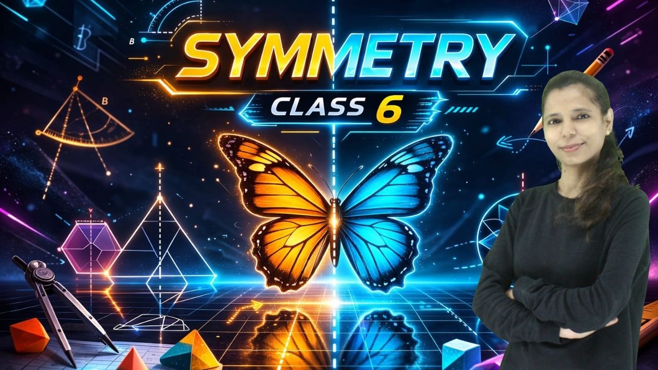 Symmetry | Full Chapter Explanation | Class 6 Maths | NCERT CBSE