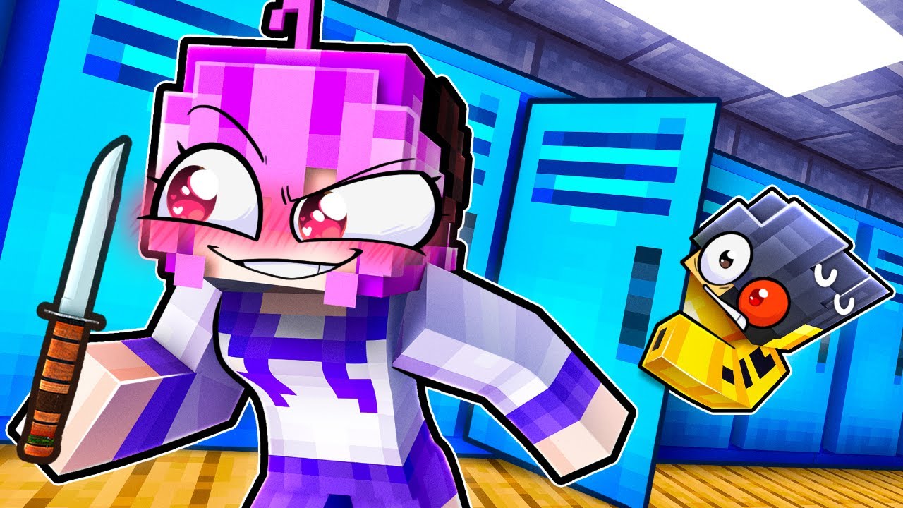 HIDING from an OBSESSED Yandere in Minecraft!