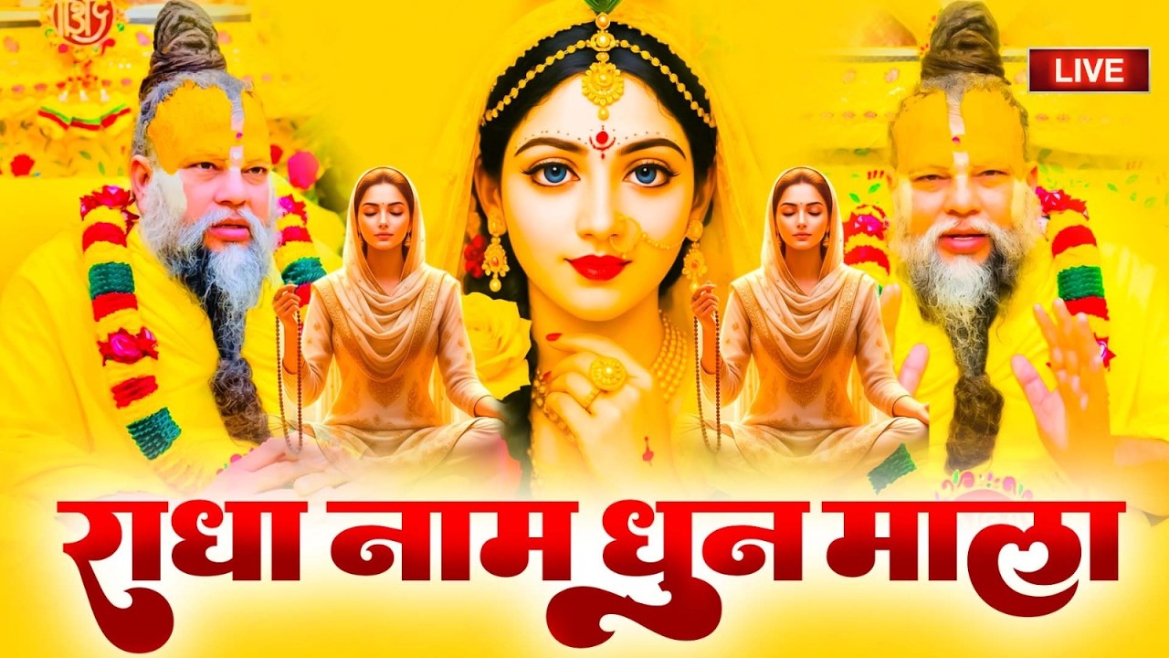 राधा राधा राधा राधा राधा राधा नाम धुन🙏 Radha Naam Dhun,Radha Rani Bhajan,Radha Radha Jaap 1000 Times