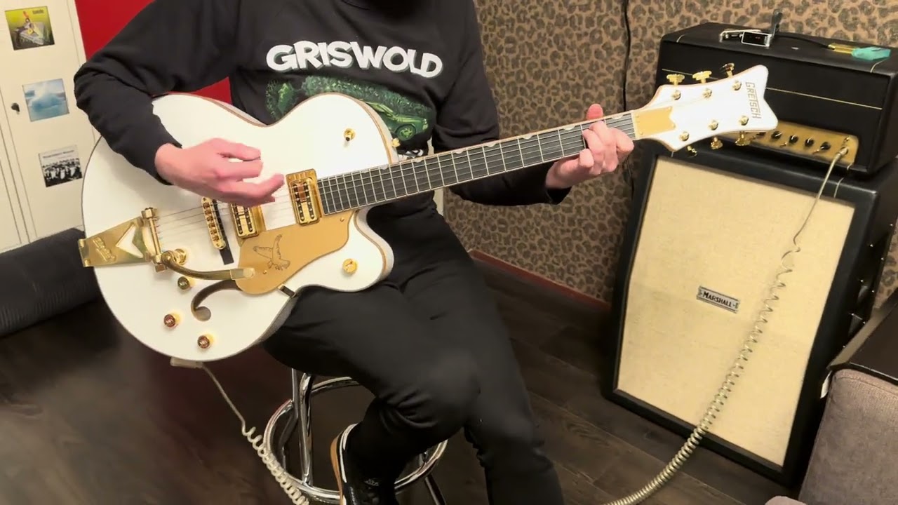 Gretsch White Falcon 2025 Synchromatic series. 