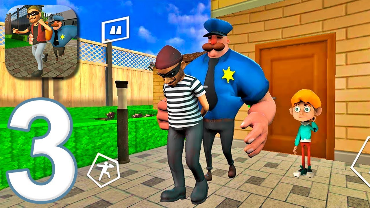 Robbery Clash Thief Pranks Game - Gameplay Walkthrough Part 3 - Spoil The Cake (Android)