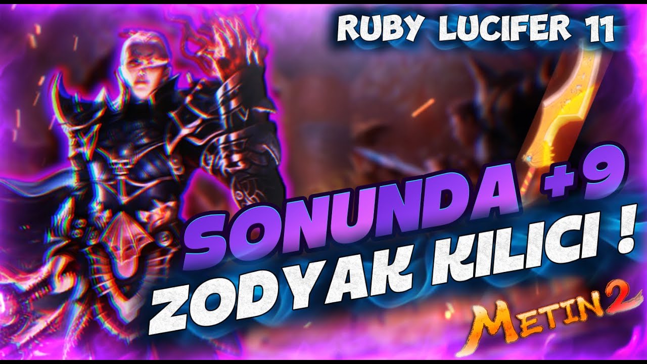 SONUNDA +9 ZODYAK KILICI ! | GELİŞMEYE DEVAM | Metin2 TR Ruby Lucifer 11