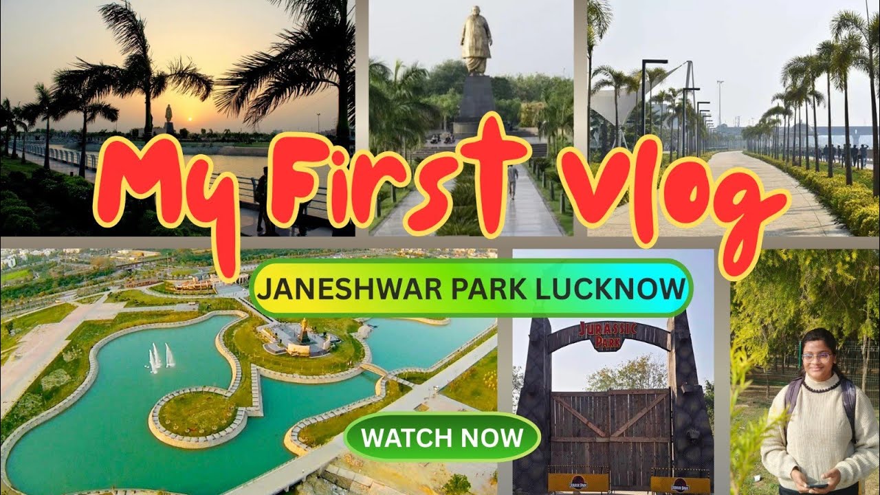 A Perfect Day at Janeshwar Mishra Park | My First Vlog ✨