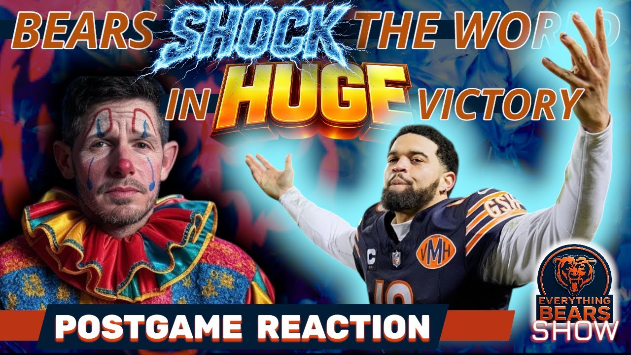CHICAGO BEARS BEAT THE GREEN BAY PACKERS!!! A WILD FINISH!!! 