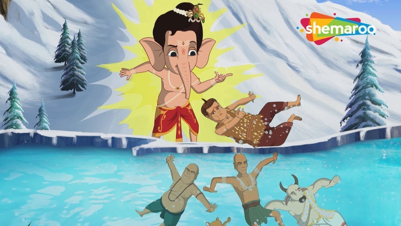 விநாயகப் பெருமானால் தன் நண்பர்களைக் காப்பாற்ற முடியுமா? | Bal Ganesh And Super Hero Part - 08