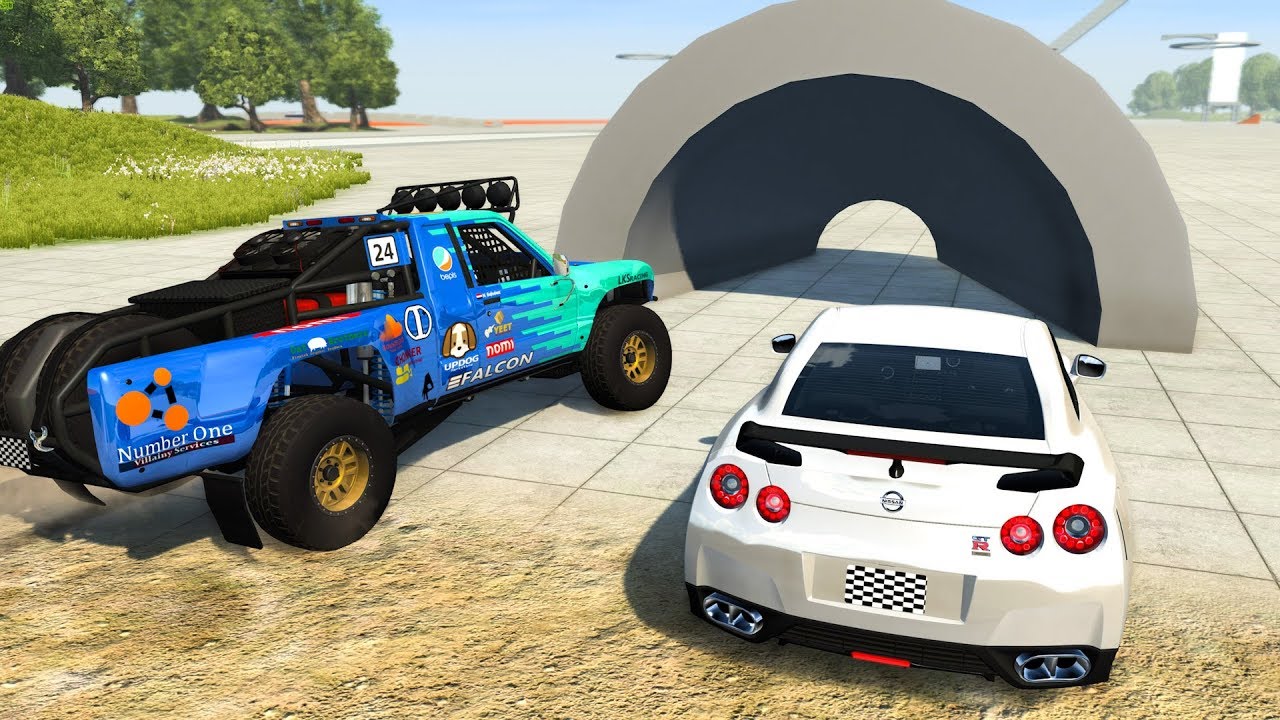 SATISFYING JUMPS & CRASHES #1 - BeamNG Drive | CRASHdriven