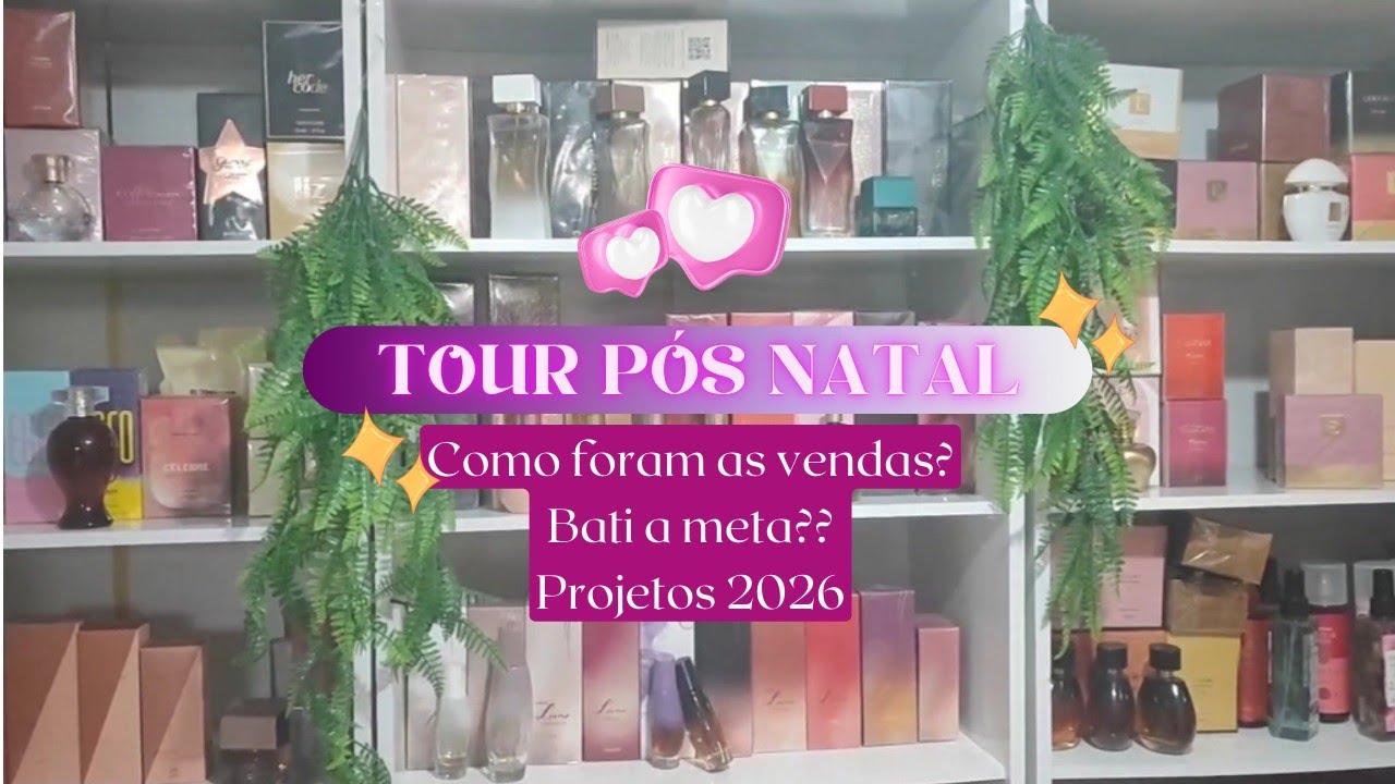 Bati minha meta? Como foram as vendas de Natal?  Projetos para 2026.