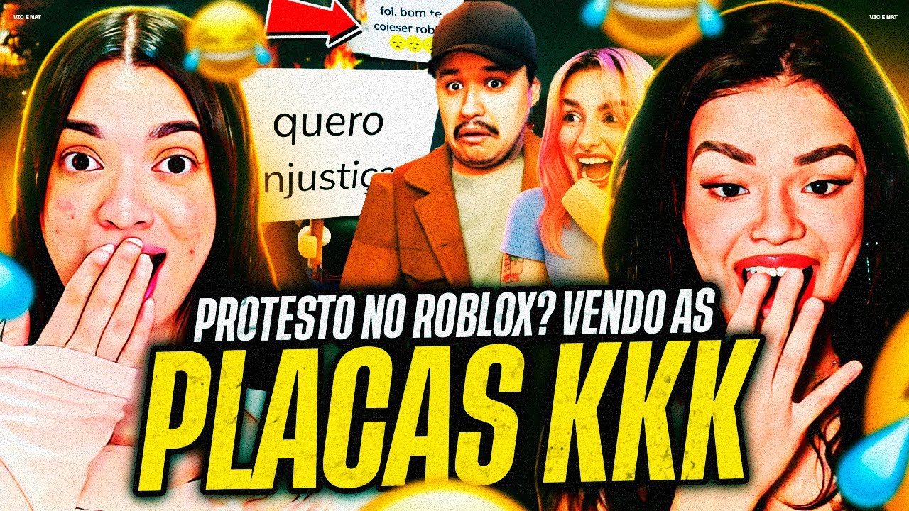 coisas que s&oacute; acontecem no Roblox - Sim Sou Silva | Nat e Vic MV [REACT]