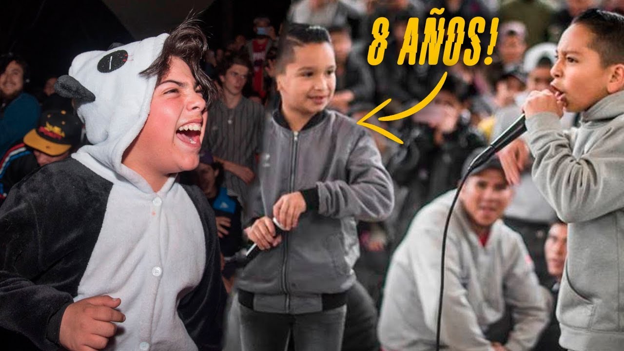 NI&Ntilde;OS HUMILLANDO A SUS RIVALES EN BATALLAS DE RAP