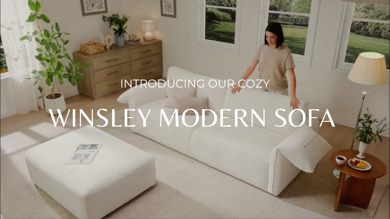 CHITA Lookbook: Winsley Feather Sectional