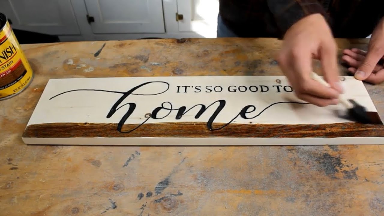 Engraving A Home Decor Sign! | Easy DIY Project
