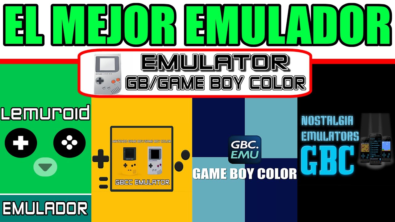 El Mejor Emulador de Game Boy y Game Boy Color para Android en 2021? (GB/GBC)