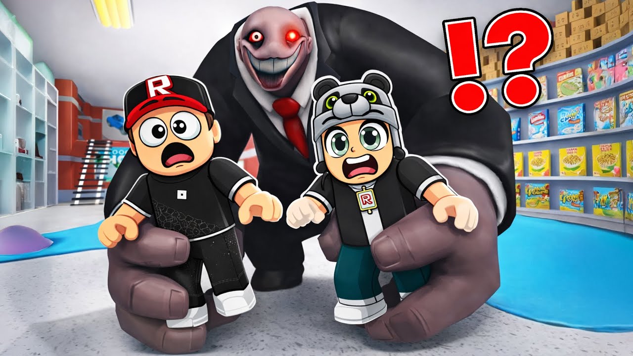 МЫ УБЕГАЕМ ОТ УЖАСАЮЩЕГО МЕНЕДЖЕРА РЫНКА МИСТЕРА ЯММИ! - Roblox