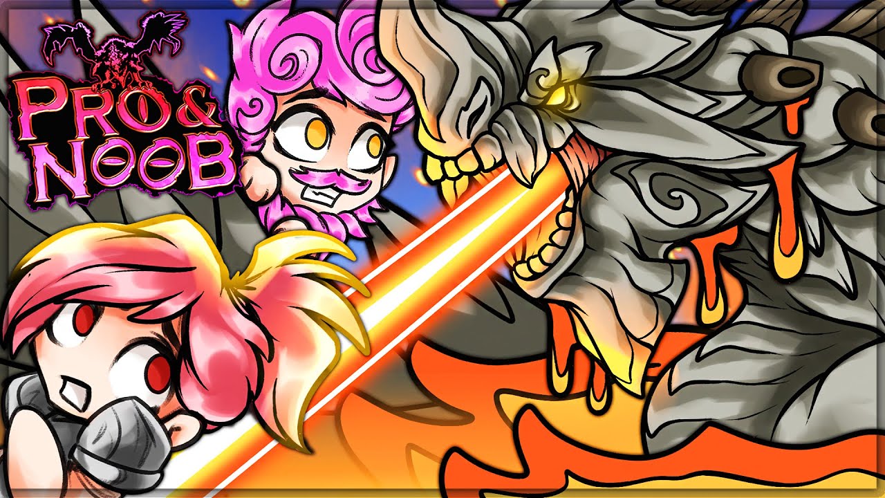 GRAVIOS THE FINAL BOSS - Pro and Noob VS Monster Hunter 1!
