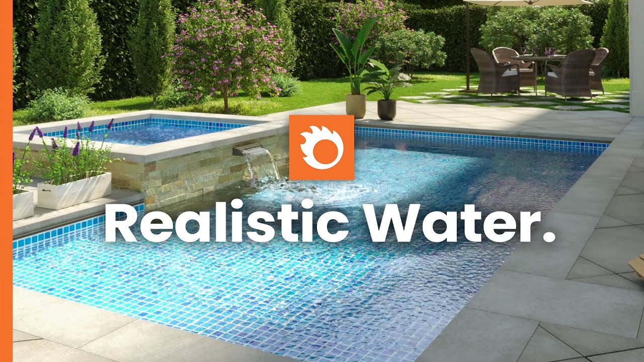 Create Realistic Water with Chaos Corona