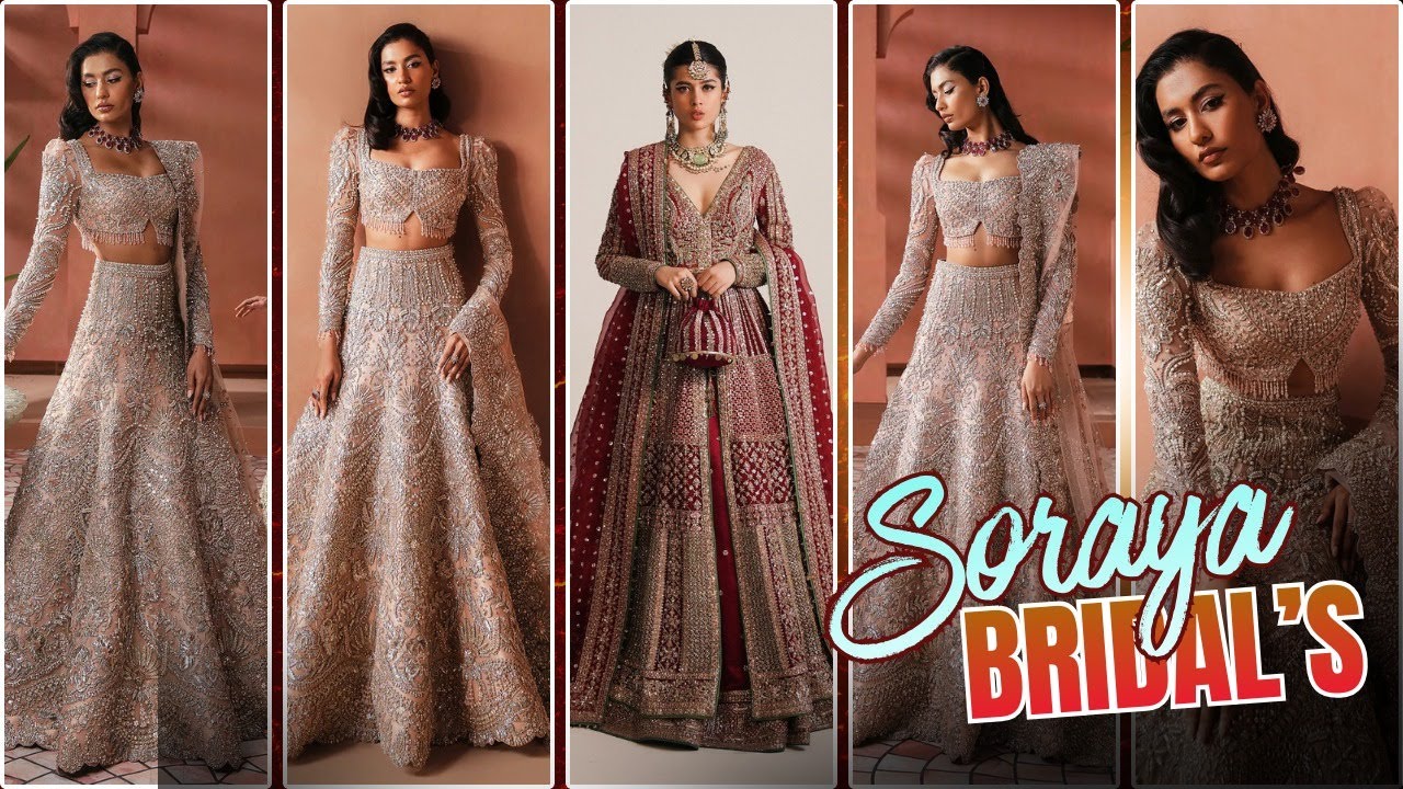 Soraya Bridals'26♥️| Hussain Rehar🥰| Lehnga Design for Bridal🔥| Heavy Bridalwear👗| Top Quality Suit💯