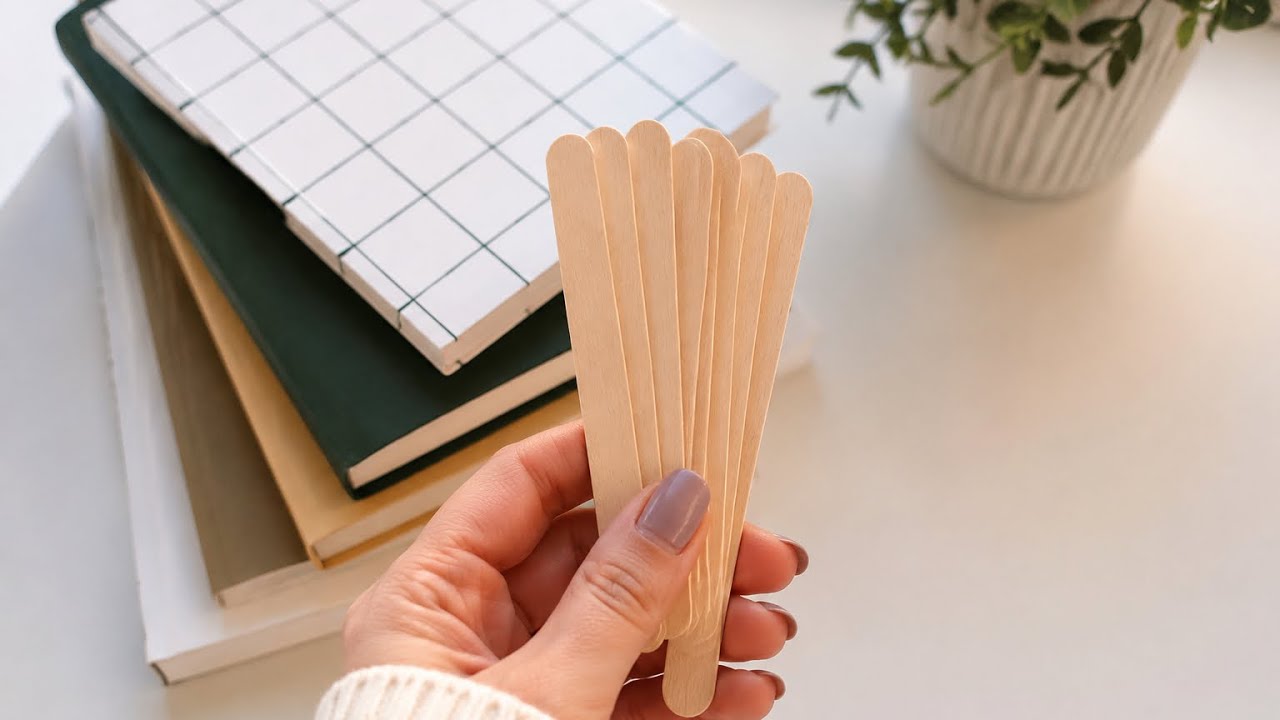 How to Make a DIY Journal from Recycled Cardboard 😍 | Easy Aesthetic Handmade Notebook Craft