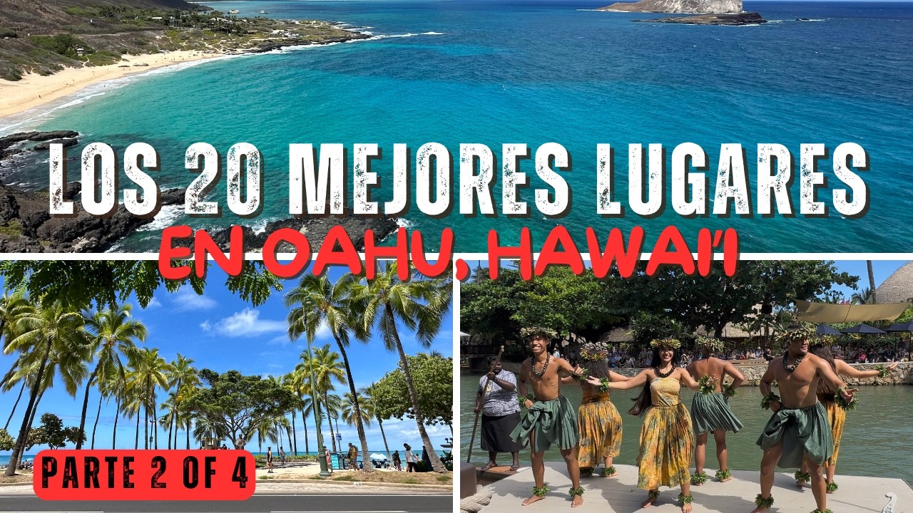LOS 20 MEJORES LUGARES EN OAHU, HAWAII. PARTE 2: PLANTACION DOLE, CENTRO CULTURAL POLINESIO, DONQUI