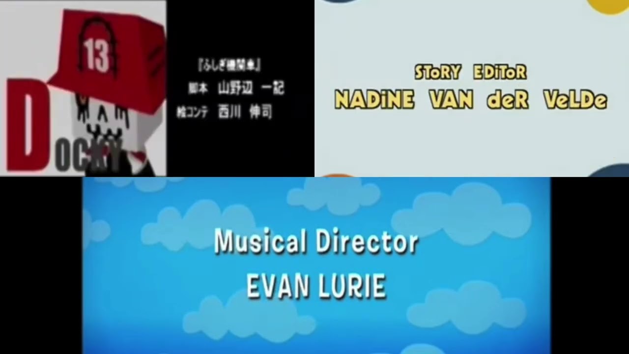 Handy Manny, Mindnight Horor School Roile Polie Olie The Backyardignas Credtis Remix