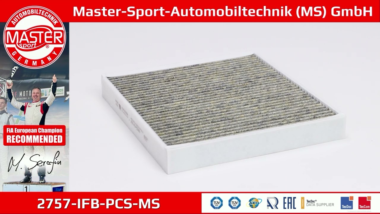 2757-IFB-PCS-MS | CABIN FILTER | Master-Sport-Automobiltechnik (MS) GmbH
