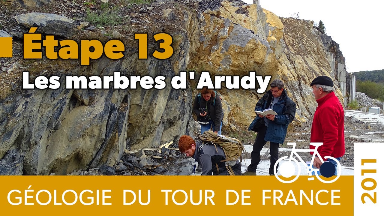La g&eacute;ologie du Tour de France - Etape 13 - Les marbres d'Arudy