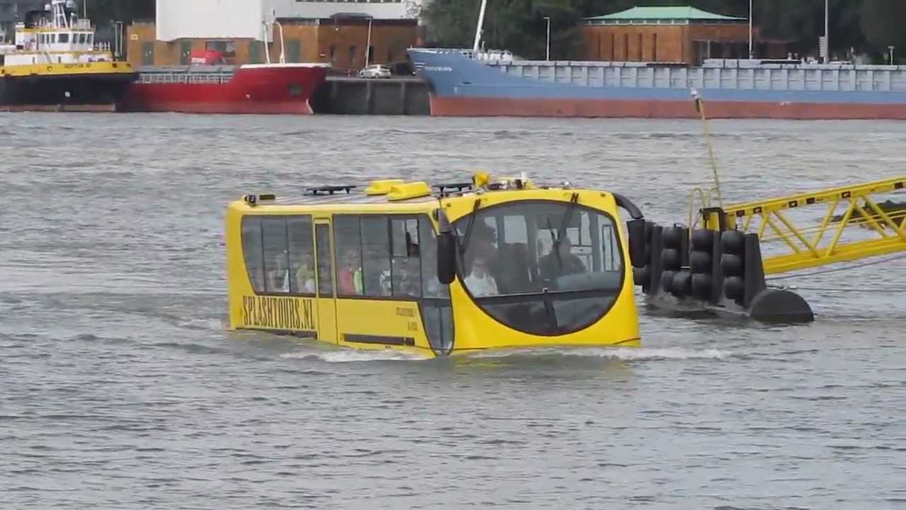 Rotterdam Splash Bus. Seeing is believing!!