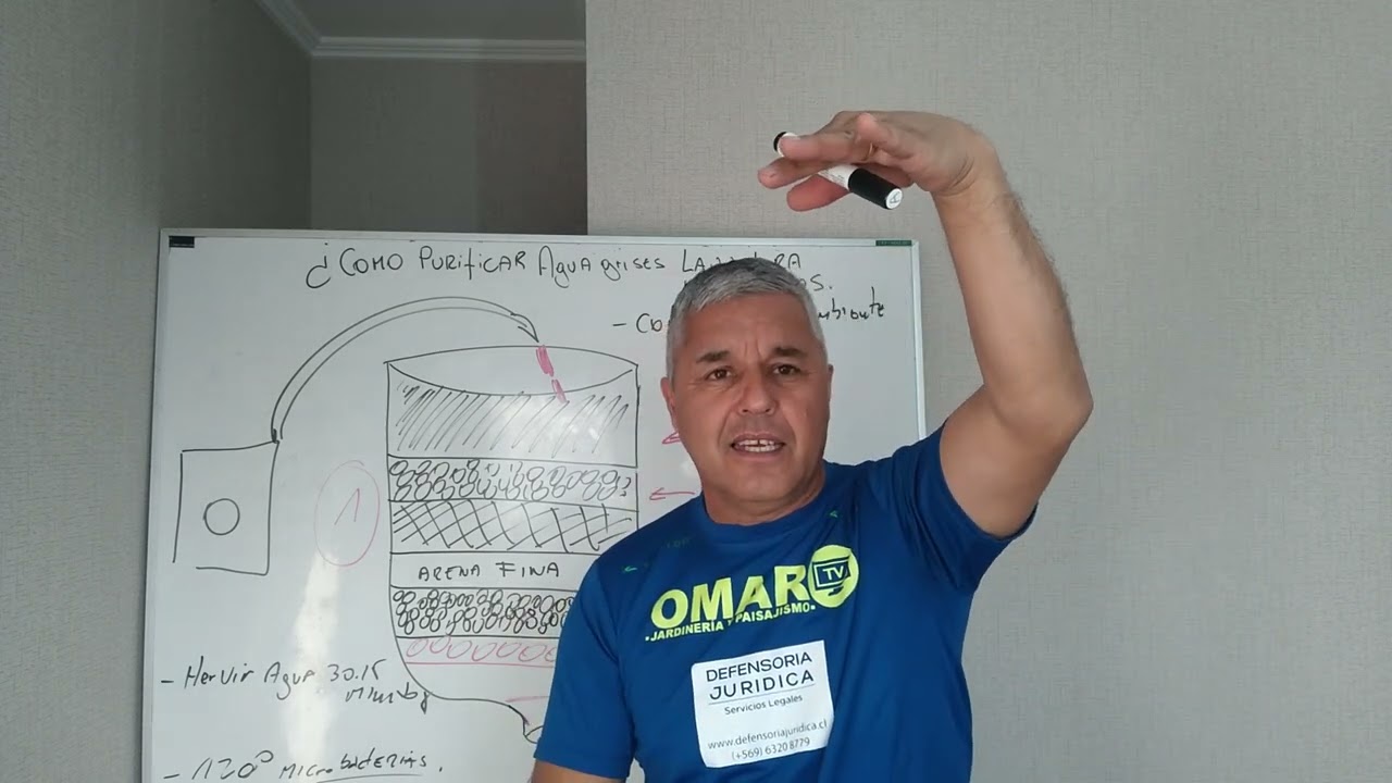 Aprender como Purificar el agua💧 de tu lavadora para regar tu huerto.