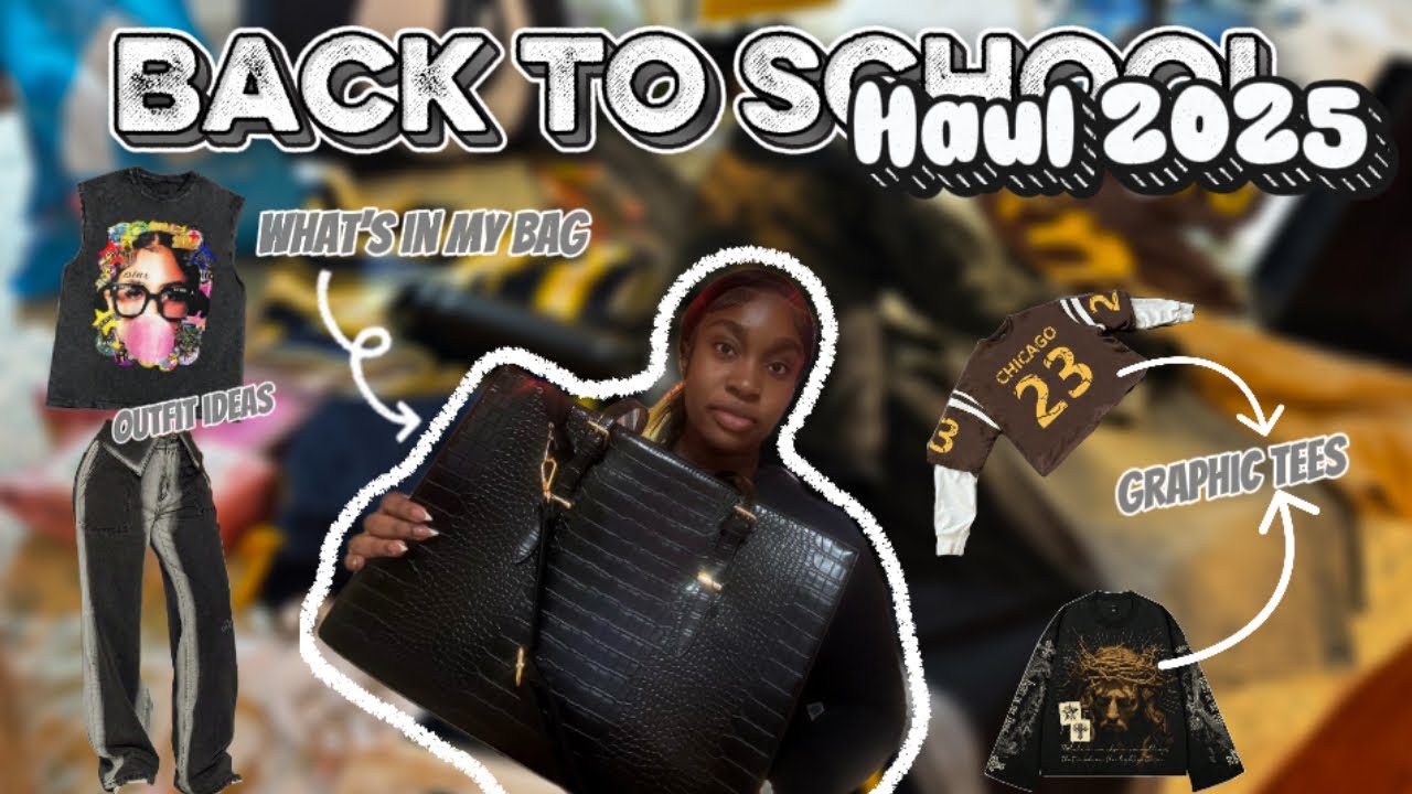 Back to School Haul 2025 ✨ | JD, SHEIN, Rainbow Finds + Cute Outfit Ideas