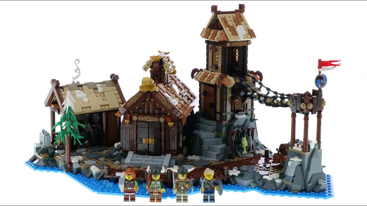 LEGO Ideas 21343 Wikingerdorf Speed Build