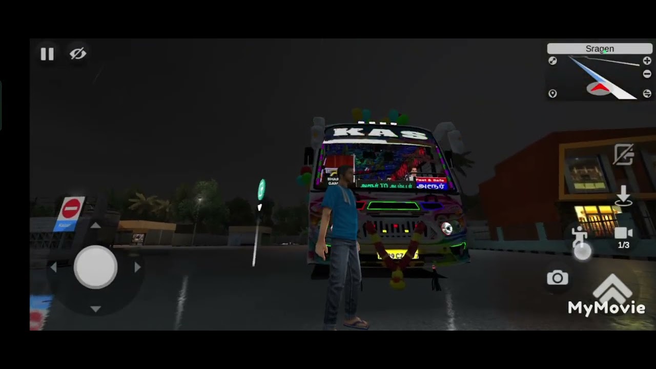 #tamil #gana #remix #song #bussid (ootha blaste da🤫😍🤩💫💫⚡💥)
