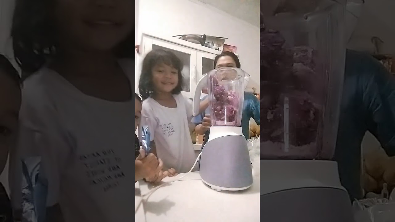 membuat jus naga bersama Kaka ava dan Abang raja @avasbcpchanel3456